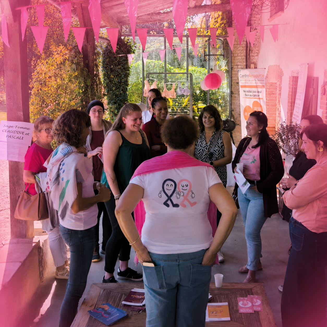 événement solidaire octobre rose 2026 ateliers Un temps pour elles au parc de coulassy